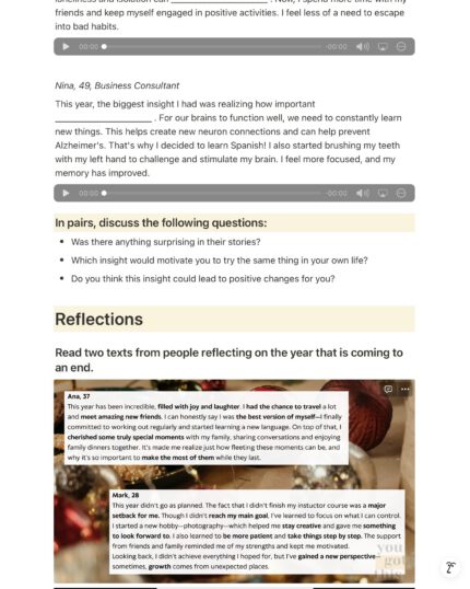 christmas talk example