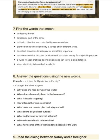 war in ukraine example