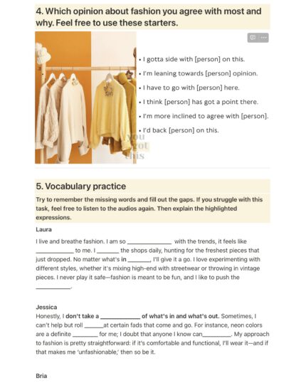 all things fashion example