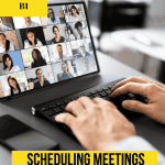 scheduling meetings lesson