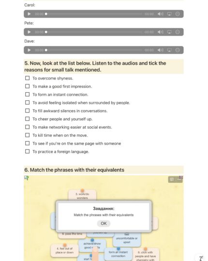 art of small talk example