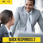 quick responses lesson