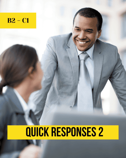 quick responses lesson