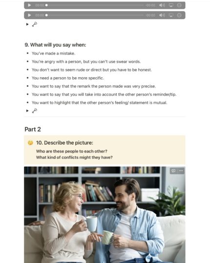 quick responses example