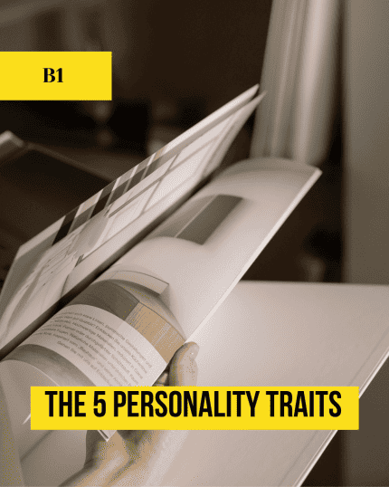 5 personality traits lesson
