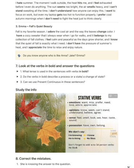 seasonal disorder example