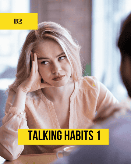 talking habits lesson
