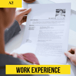 work experience lesson