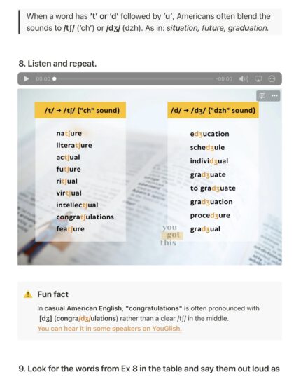pronunciation 1 assimilation example