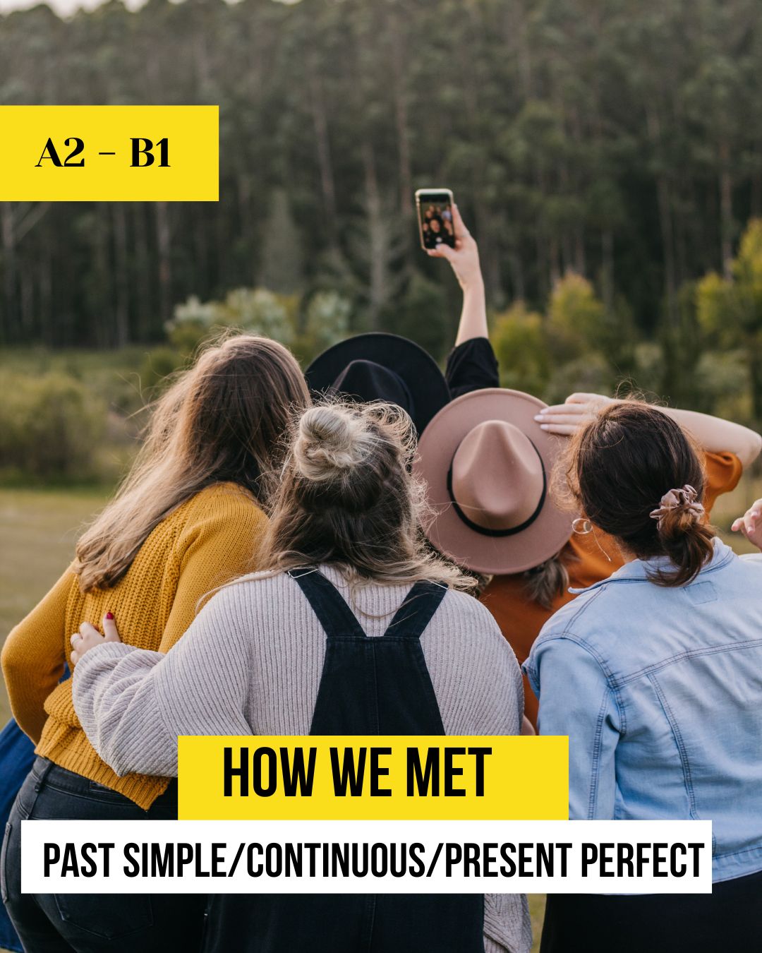 How we met. Past Simple Continuous How we met. Past Simple vs Continuous. Present Perfect - Image 1