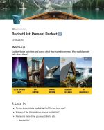 Bucket List. Present Perfect - Image 2