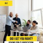 Did I get you right?